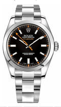 Rolex Milgauss 40 Black Index Dial Oyster