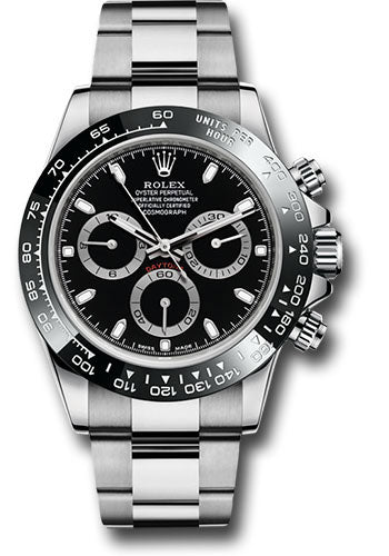 Rolex Steel Daytona 116500 Black Dial Black Ceramic  Oyster