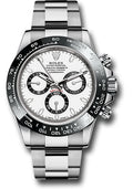 Rolex Steel Daytona 116500 White Dial Black Ceramic  Oyster