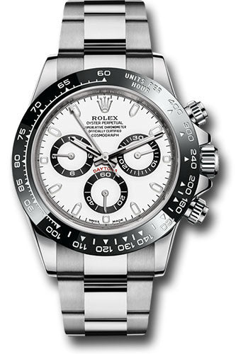 Rolex Steel Daytona 116500 White Dial Black Ceramic  Oyster