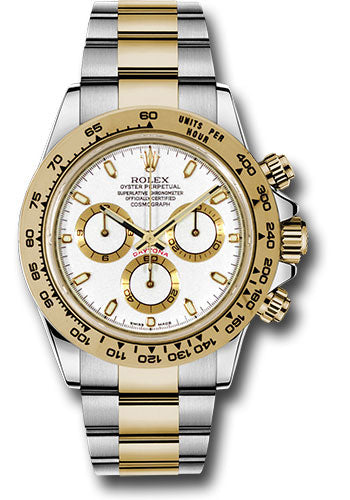Rolex Rolesor Daytona 116503 White Dial Oyster