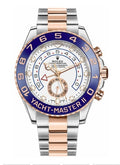Rolex Rose Gold & Steel Yacht-Master II 44 White