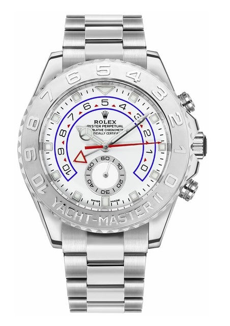 Rolex White Gold  Yacht-Master II 44 White