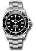 Rolex Submariner 124060 41 Black Dial Black Bezel Oyster