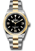 Rolex Steel & Yellow Gold Oyster Perpetual Explorer 36 Black Dial