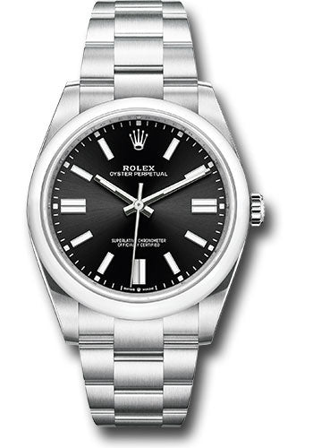 Rolex Oyster Perpetual 41 Black Index