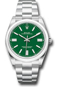 Rolex Oyster Perpetual 41 Green Index