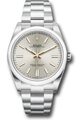 Rolex Oyster Perpetual 41 Silver Index