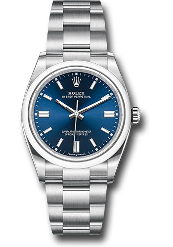Rolex Oyster Perpetual 36 Blue Index
