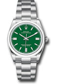 Rolex Oyster Perpetual 36 Green Index