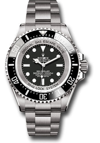 Rolex Titanium Sea-Dweller Deepsea Challenge Watch Black Dial