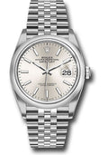 Rolex Steel Datejust 36 Mint Silver Jubilee