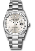 Rolex Steel Datejust 36 Silver Index Oyster