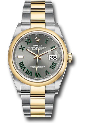 Rolex Steel & Yellow Gold Rolesor Datejust 36 Wimbledon Oyster