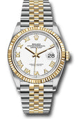 Rolex Steel & 18K Yellow Gold Datejust 36 White  Roman Jubilee