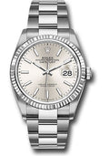 Rolex Stainless Steel Steel Datejust 36 Silver Index Oyster