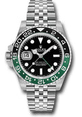 Rolex GMT Master II 126710 Black Dial Black & Green Bezel Jubilee