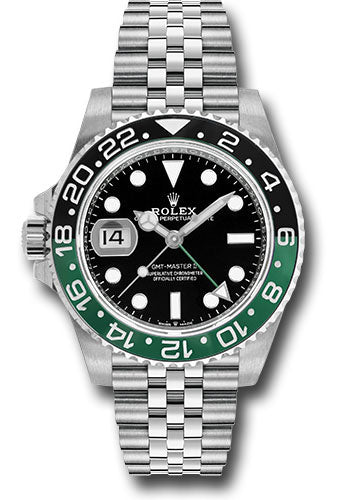 Rolex GMT Master II 126710 Black Dial Black & Green Bezel Jubilee