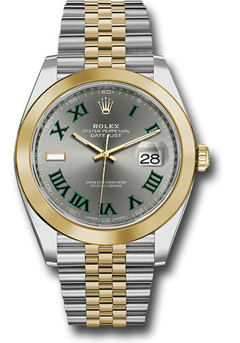 Rolex Yellow Gold & Steel Datejust 41 Wimbledon  Jubilee