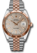 Rolex Steel & Everose Gold Datejust 41 Sundust Index Jubilee