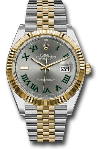 Rolex Steel & Yellow Gold Datejust 41 Wimbeldon Jubilee