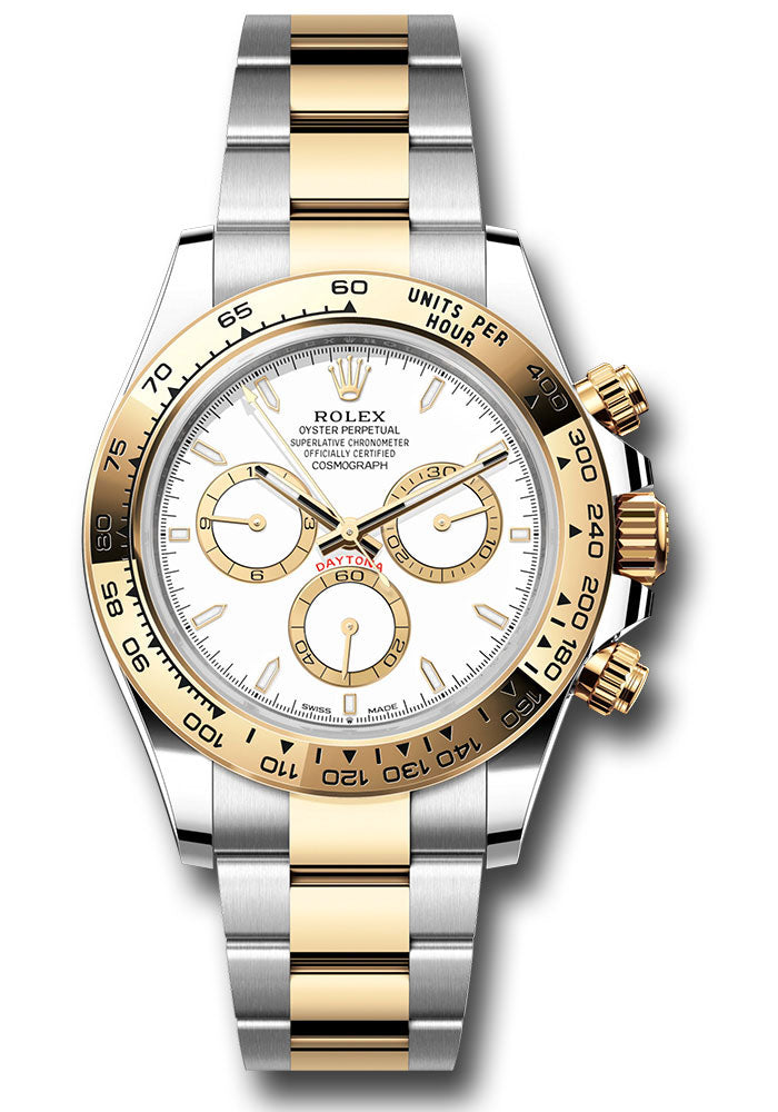 Rolex Rolesor Daytona 126503 White Dial Oyster
