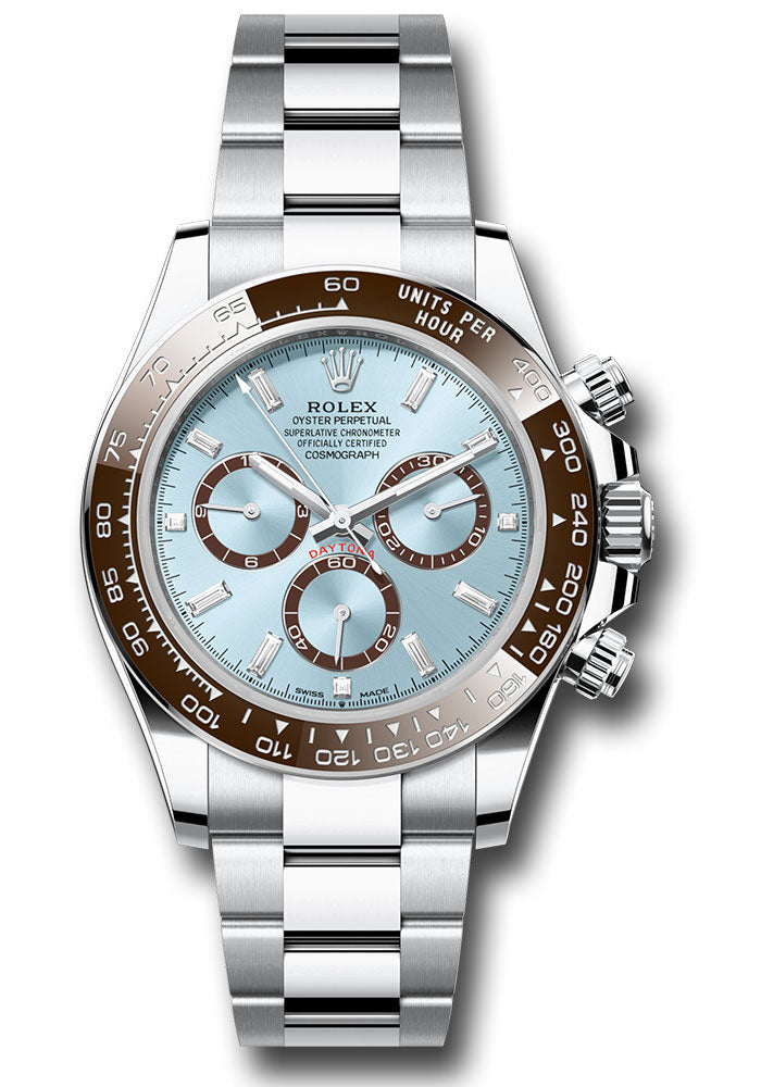Rolex Platinum Daytona Ice Blue Diamond