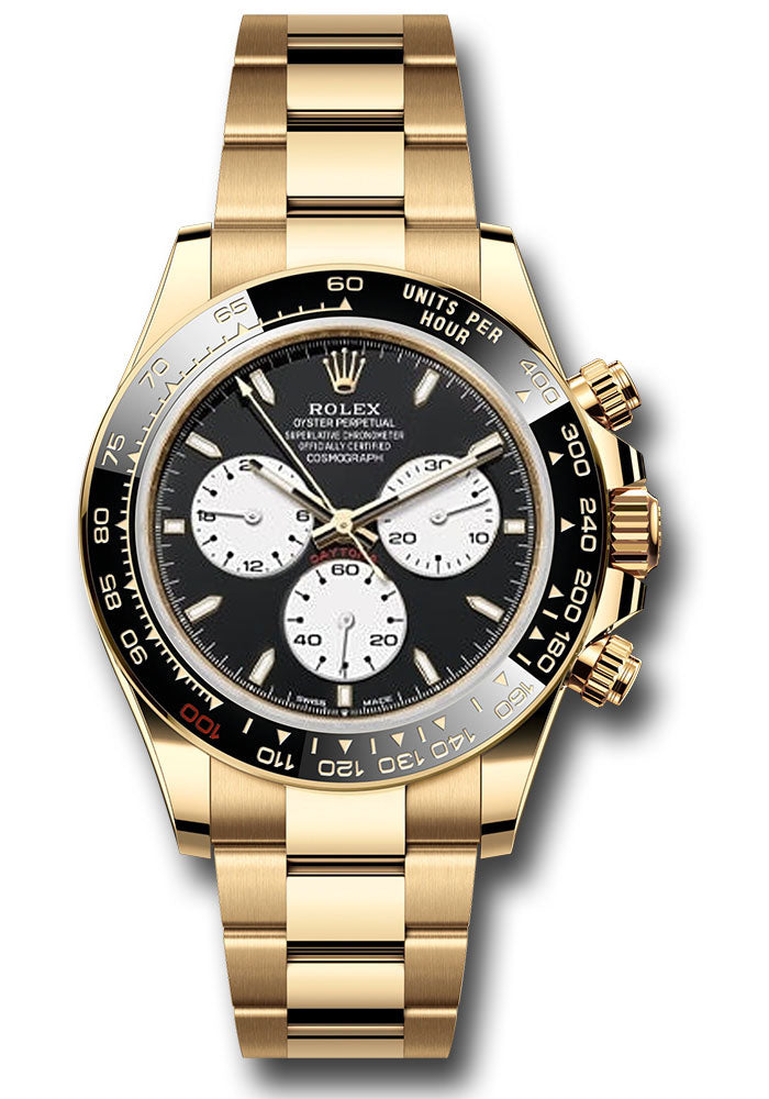 Rolex Yellow Gold Daytona 100th Anniversary 24 Hours of Le Mans Black & White Dial Oyster