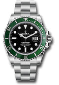 Rolex Submariner 126610 Date 41 Black Dial Green Bezel Oyster Bracelet