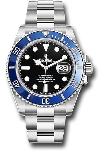 Rolex Yellow Gold 126619 Submariner 41 Date Blue Dial Oyster Bracelet