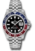 Rolex GMT Master II 126710 Black Dial Blue & Red Pepsi Bezel Jubilee