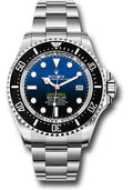 Rolex Oystersteel Deepsea Watch D-Blue Dial