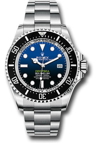 Rolex Oystersteel Deepsea Watch D-Blue Dial