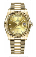 Rolex Yellow Gold Day-Date 41 Champagne Index
