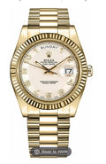Rolex Yellow Gold Day-Date 41 Ivory Arabic