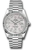 Rolex Platinum Day-Date 40 Meteorite Diamond