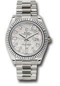 Rolex White Gold Day-Date 40 Meteorite Diamond