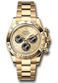 Rolex Yellow Gold Daytona Golden & Black Dial Oyster