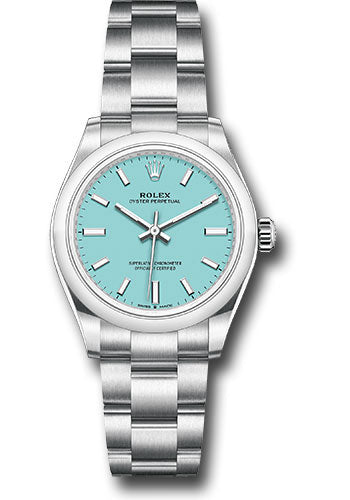 Rolex Oyster Perpetual 31 Turquoise Blue Index