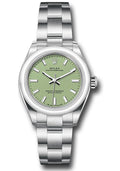 Rolex Oyster Perpetual 28 Pistachio Index