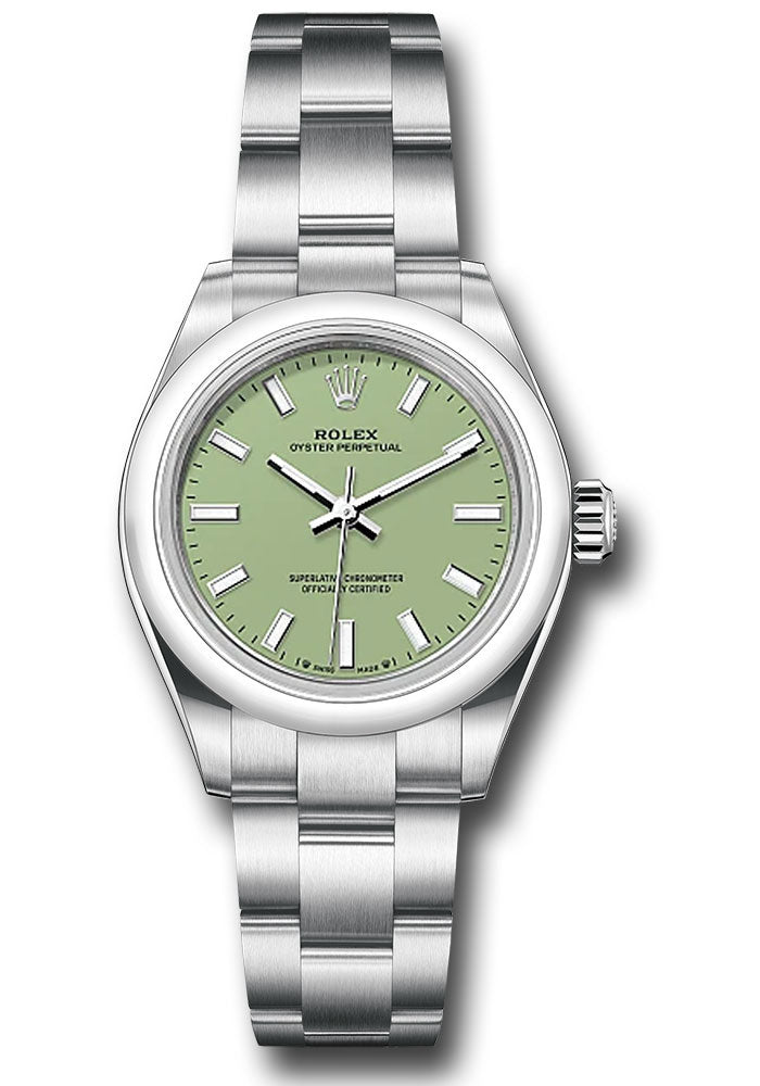 Rolex Oyster Perpetual 28 Pistachio Index