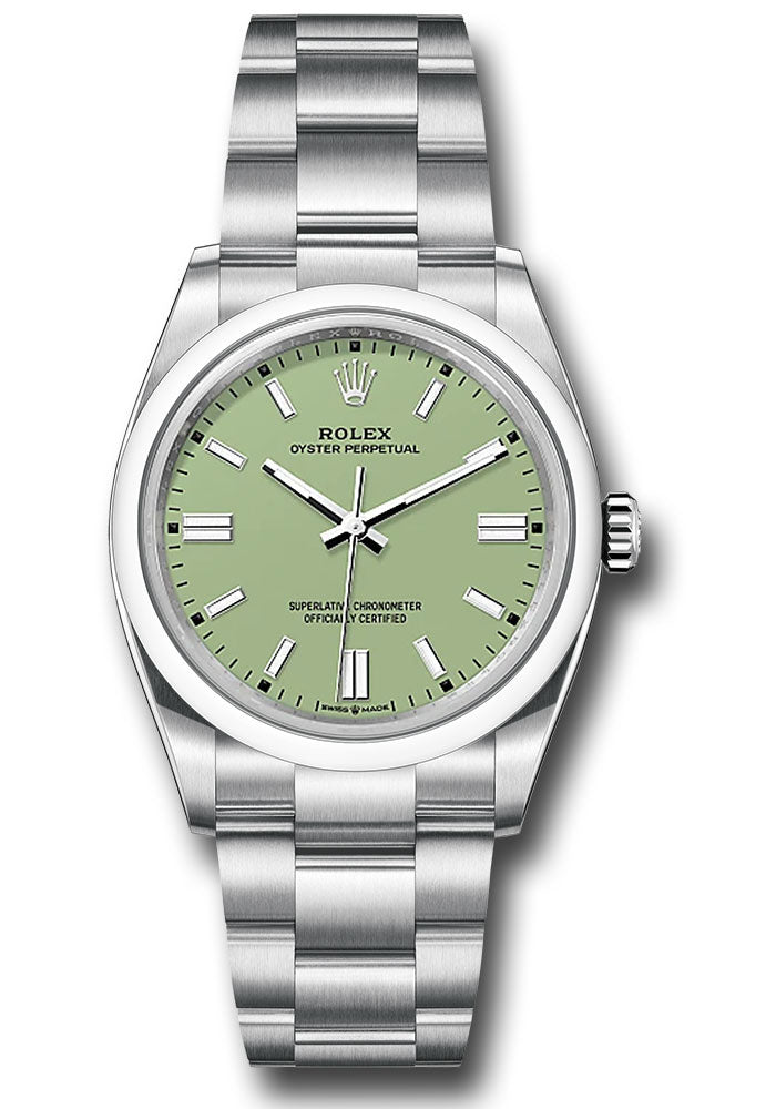 Rolex Oyster Perpetual 36 Pistachio Index