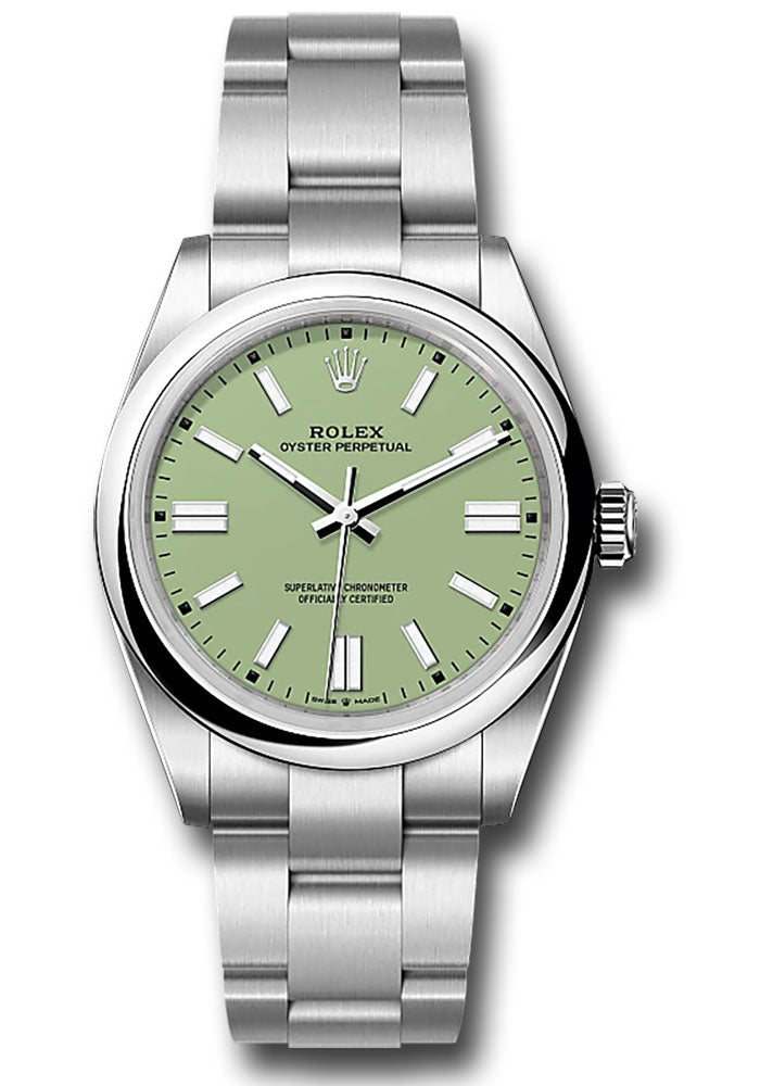 Rolex Oyster Perpetual 41 Pistachio Index