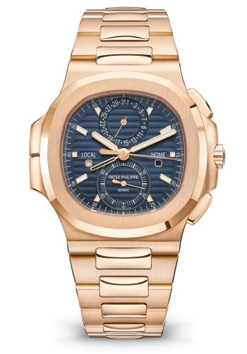 Patek Philippe 5990 Travel Time Chronograph Blue Dial